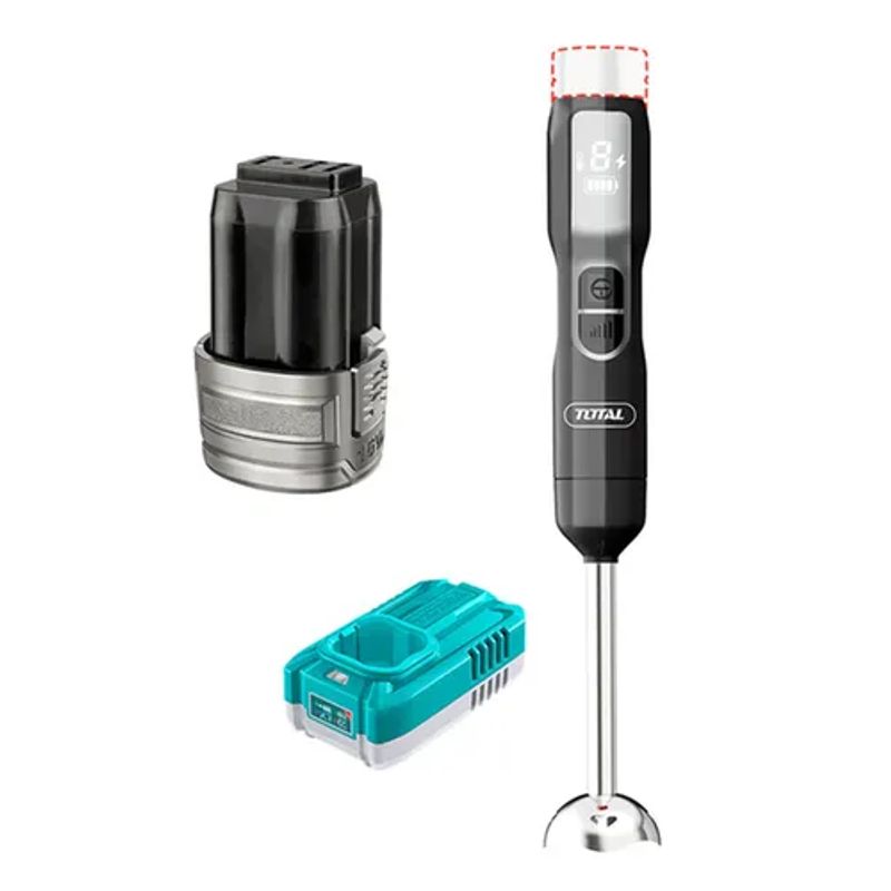 TOTAL TOOLS - Batidora De Inmersión Multimixer 16v Bat + Carg Total Tjb048