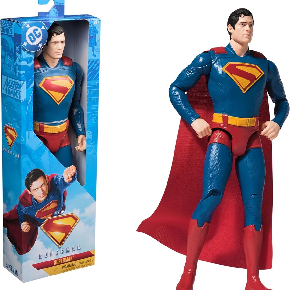 DC COMICS - Figura De Acción Superman 30 Cm La Película 2025 Superhéroe