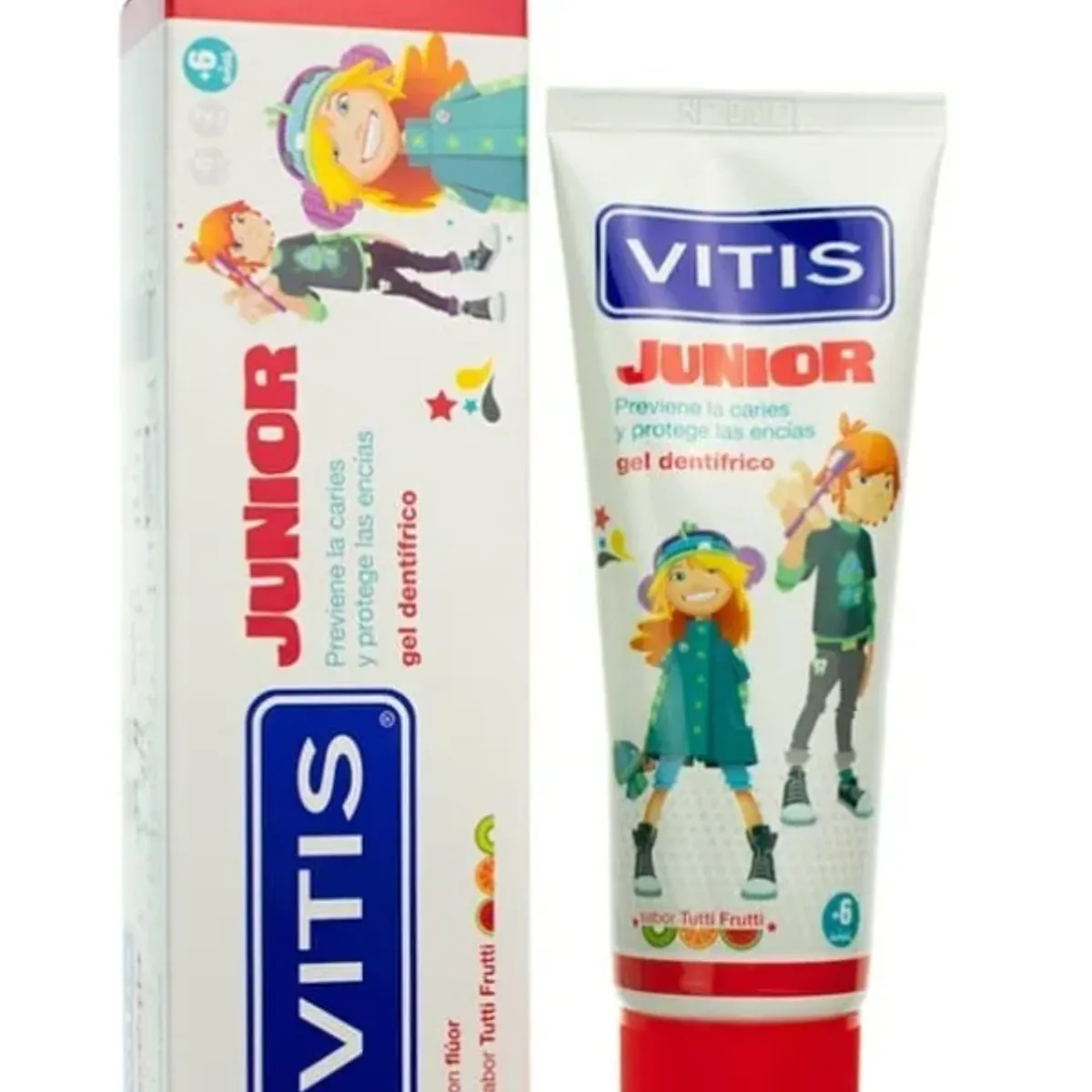 VITIS - Vitis Junior Gel Dentrifico Para Niños 75 Ml
