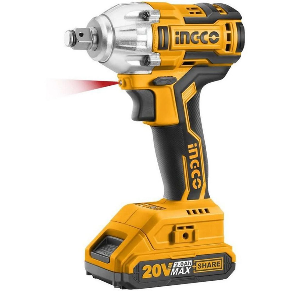 INGCO - LLAVE IMPACTO INALAMBRICO media PULG 20V CIWLI2001 INGCO