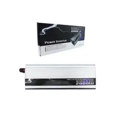 GENERICO - Inversor De Voltaje Power Inverter 12v a 220v 2000w