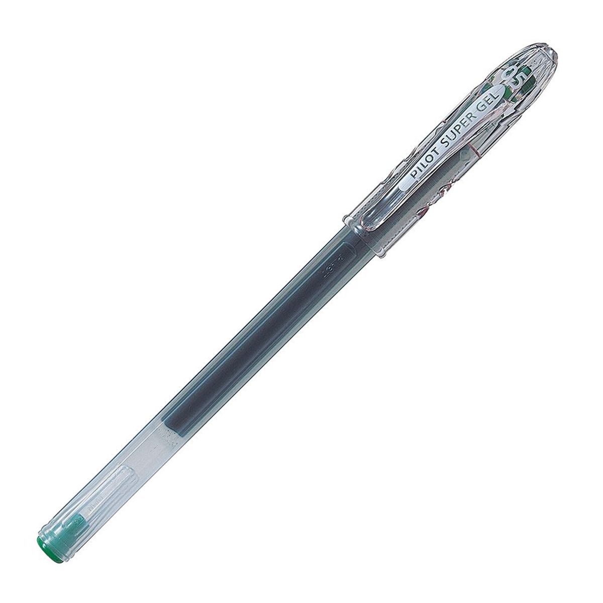 PILOT - 12 un. Lápiz Súper Gel 0.5 mm. Verde