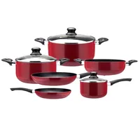 Batería De Cocina 9 Piezas Antiadherente Modelo Slide Marca