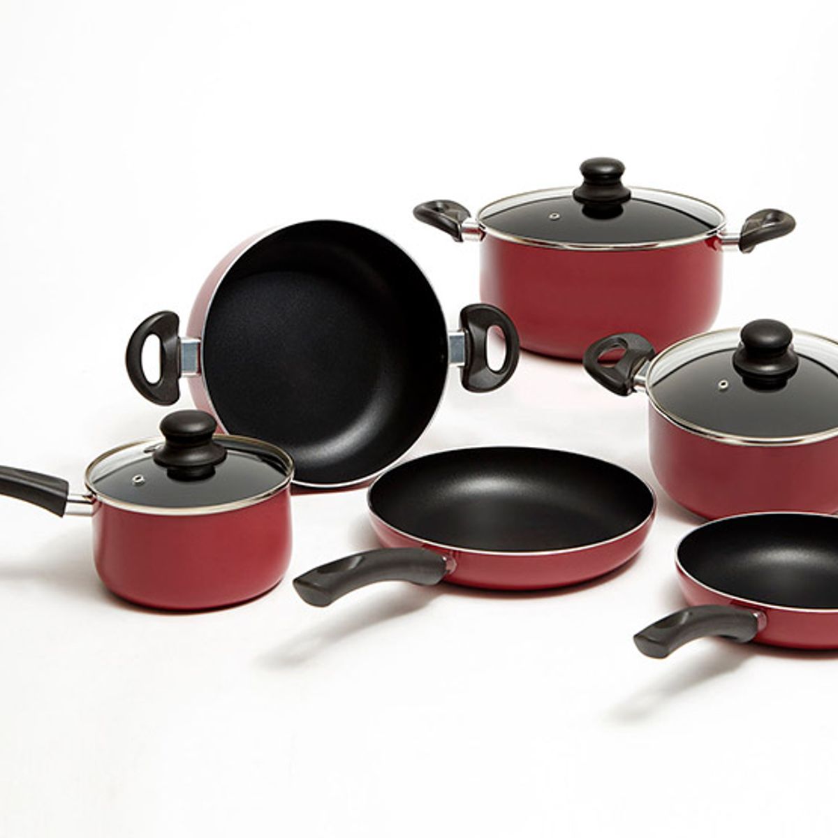 MARMICOC - Batería De Cocina 9 Piezas Antiadherente Modelo Slide Marca Marmicoc