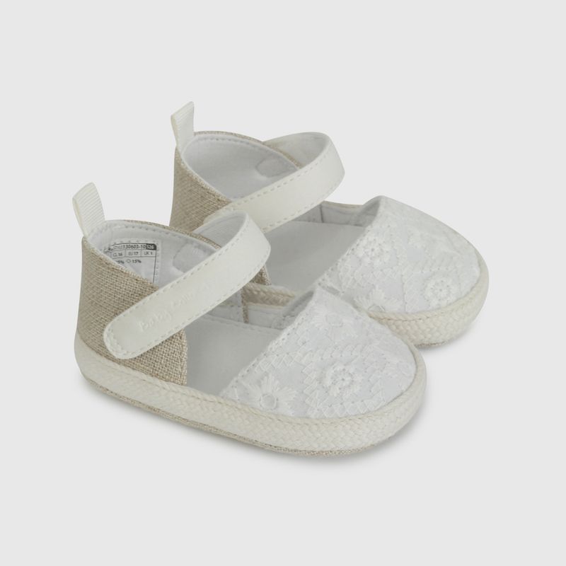 COLLOKY - Alpargata Bebé niña Blanco 57364 Colloky