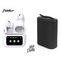 Audífonos Smart Case Mini Pods + Parlante Bluetooth Mini Party