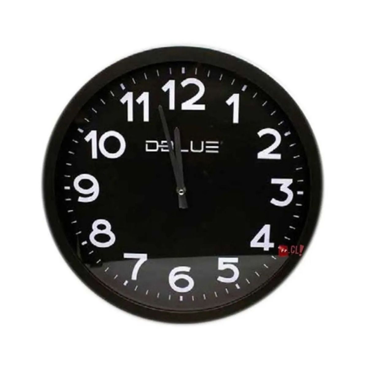 DBLUE - Reloj Para Pared De 16 Pulgadas Color Negro - Ps