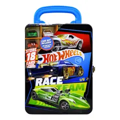 HOT WHEELS - Caja Metálica Portautos Diseño C