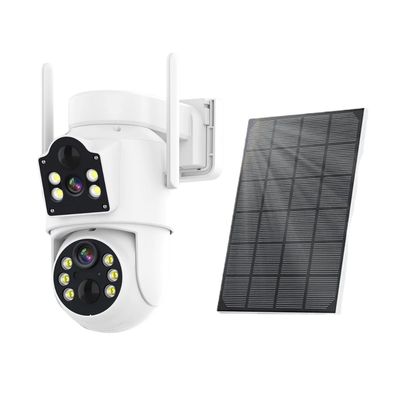 Imagen 2 del producto Cámara Solar 360° IP66 Visión Nocturna HD 128GB Wifi