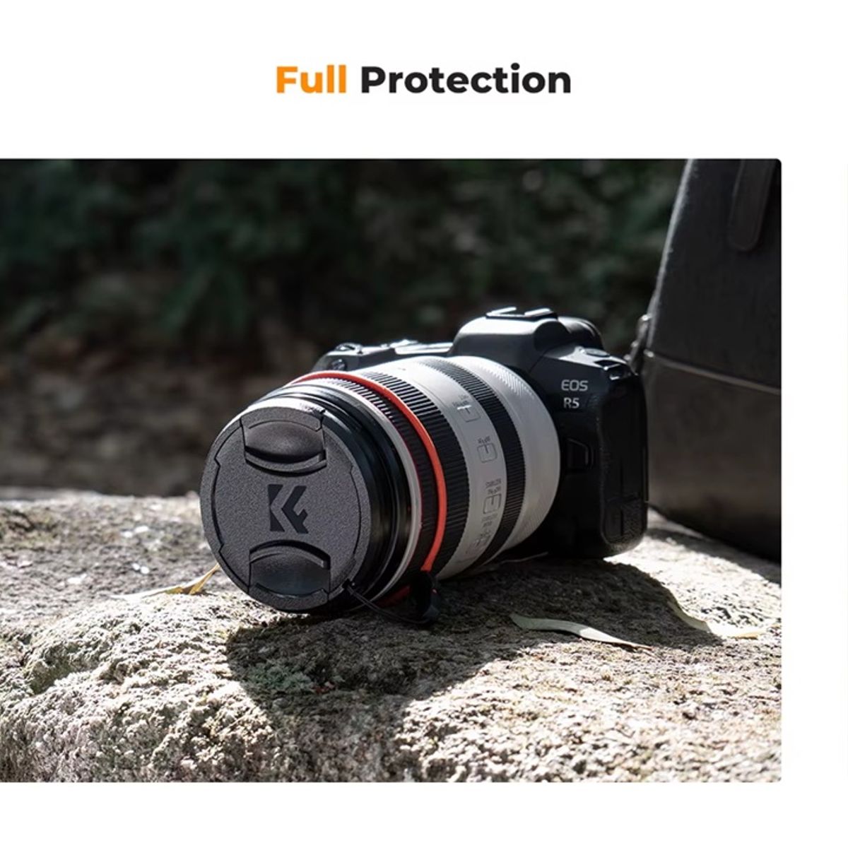 GENERICO - KIT KF CONCEPT TAPA LENTE 58MM + CAPKEEPER + PAÑO LIMPIEZA