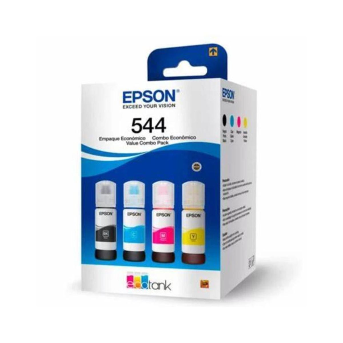 EPSON - Pack de tintas epson t544 amarillo cyan magenta negro originales