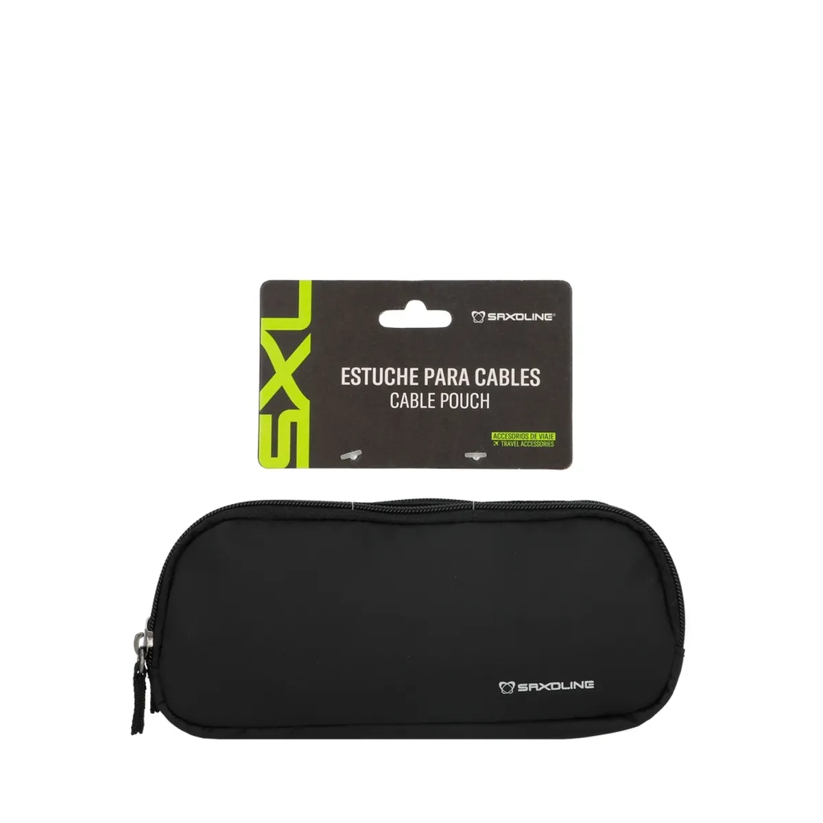 SAXOLINE - Estuche de Viaje para cables Saxoline Negro