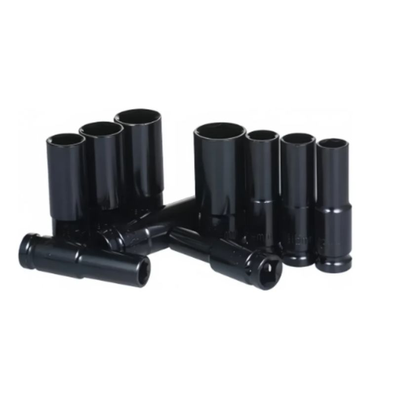 GENERICO - Juego Set Dados De Impacto 1/2, 10 Piezas De 10 A 24 Mm