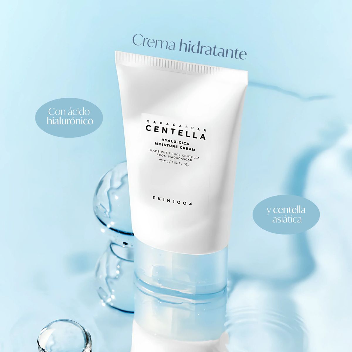 SKIN1004 - Crema hidratante Centella Hyalu-Cica de Madagascar