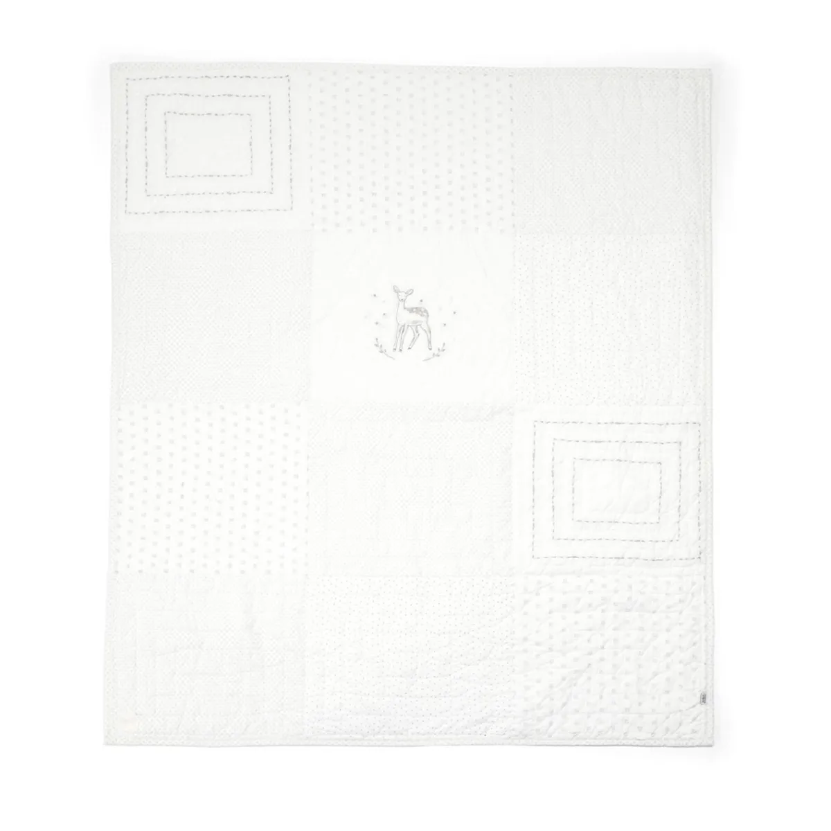 BBPRO - COBERTOR CUNA - PATCHWORK 100X120 cm