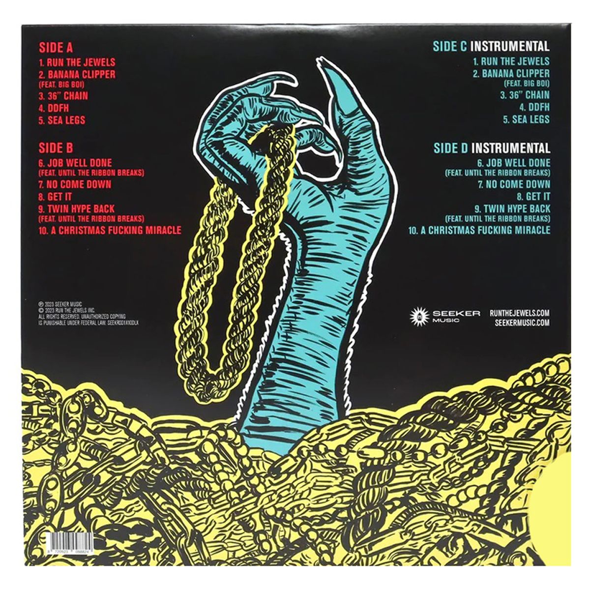GENERICO - Run The Jewels Deluxe Edition - Vinilo Doble Color Split