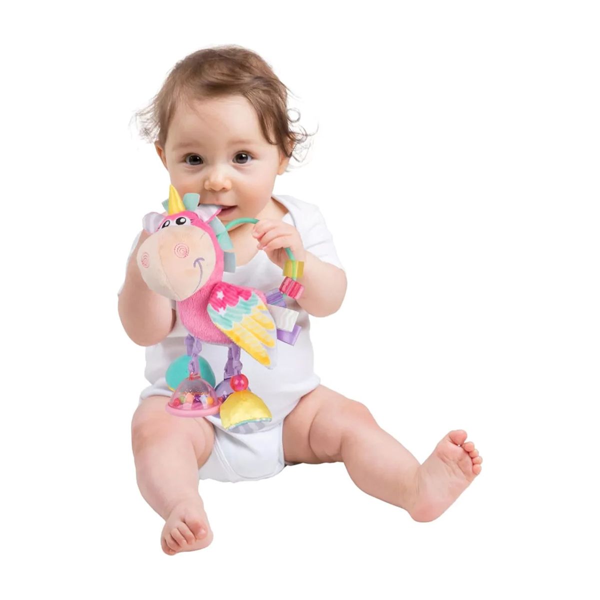 PLAYGRO - Sonajero Unicornio Actividades Playgro