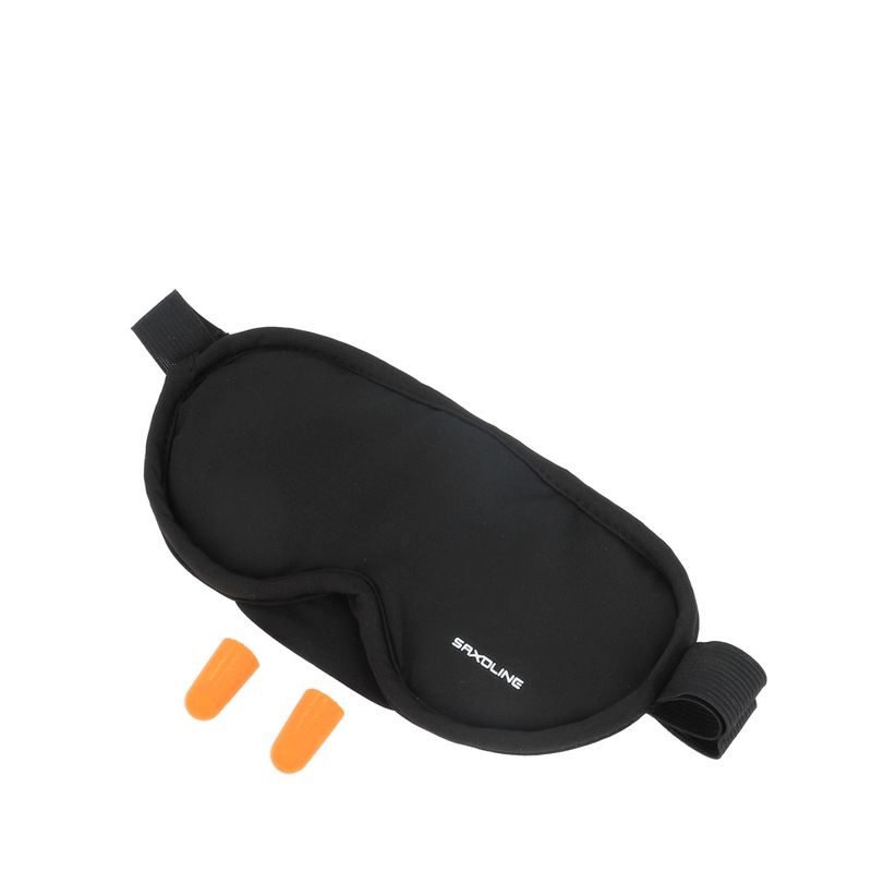 SAXOLINE - Antifaz de Viaje para dormir Saxoline Negro