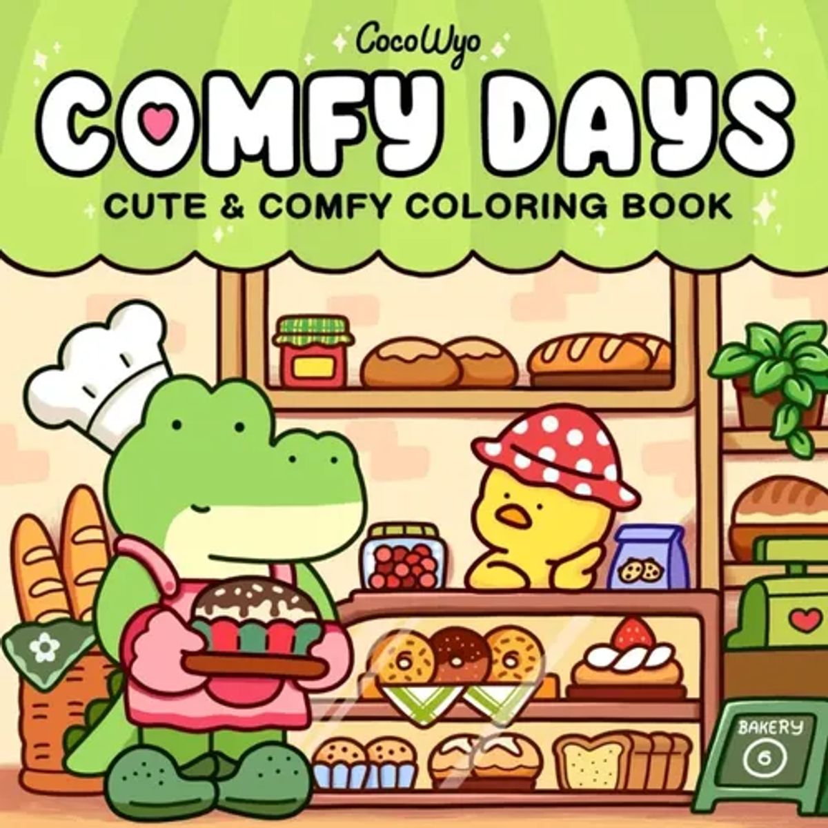 COMPUTECH - Libro Para Colorear Coco Wyo Comfy Days - Original