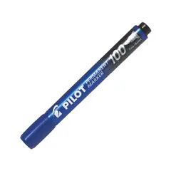 PILOT - 12 un. Marcador Permanente Fino Azul