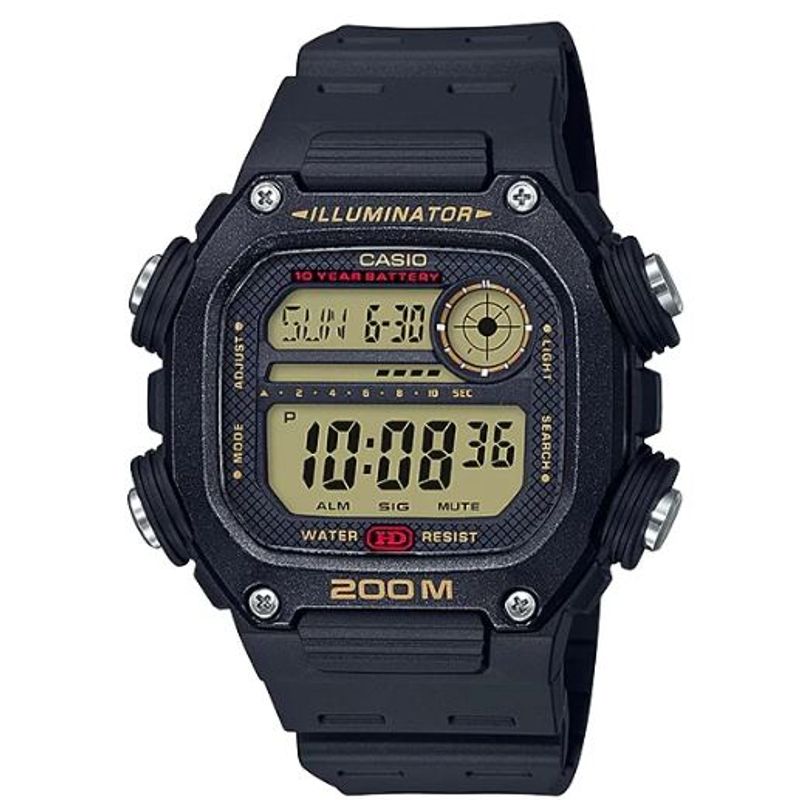 CASIO - RELOJ CASIO DW291H-9AV HOMBRE LINEA DURO 200M