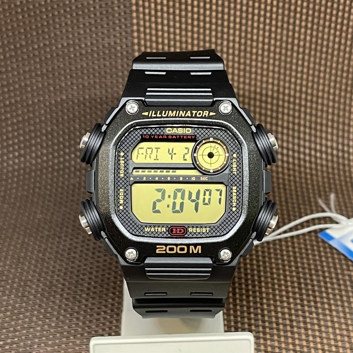 CASIO - RELOJ CASIO DW291H-9AV HOMBRE LINEA DURO 200M