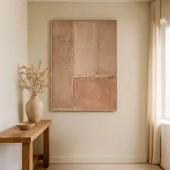 RE DECORA - Cuadro Decorativo Minimalista Desierto 50x70 cm