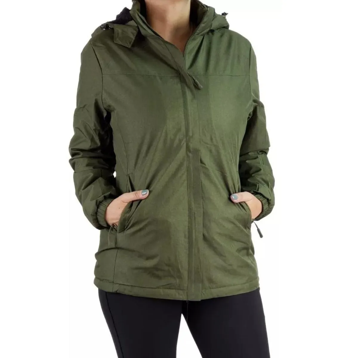 LIKE SHOP - Parka Chaqueta Mujer Invierno Premium Forro Piel H8