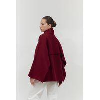 Abrigo liso corte diagonal Neko