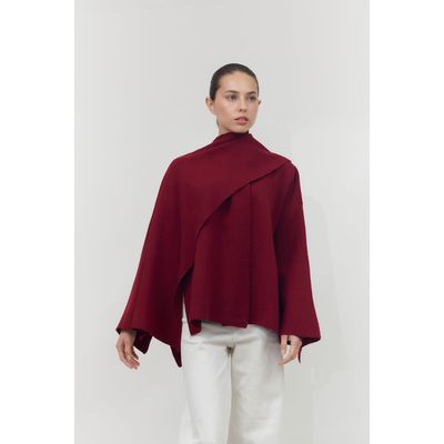 Imagen 2 del producto Abrigo liso corte diagonal Neko