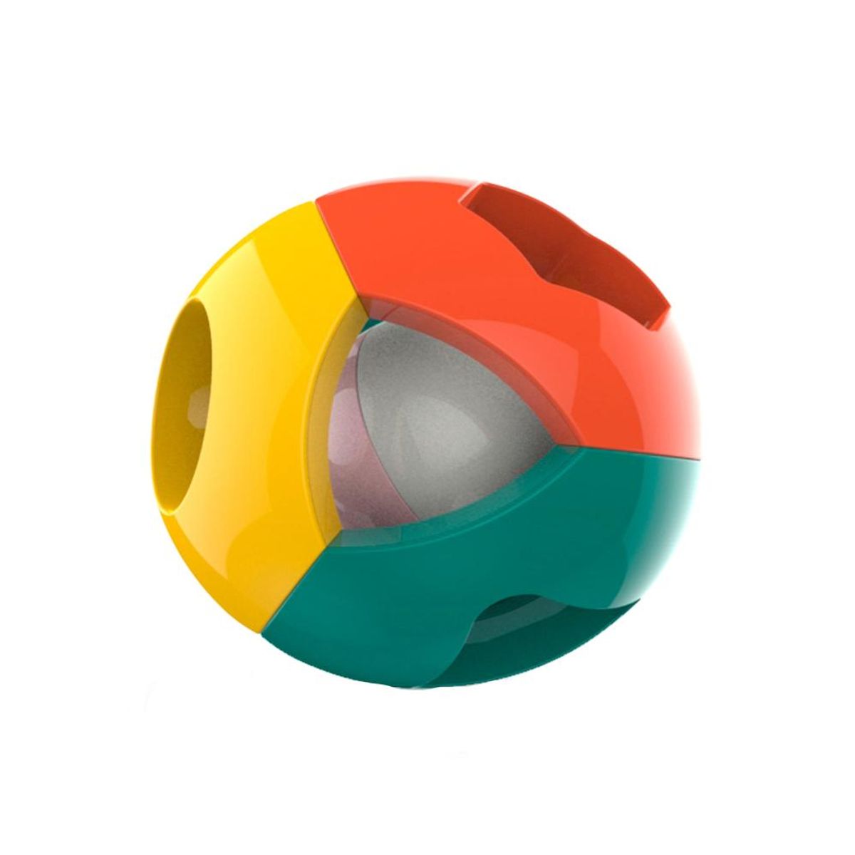 HUANGER - Pelota Didáctica con Sonajero - Huanger