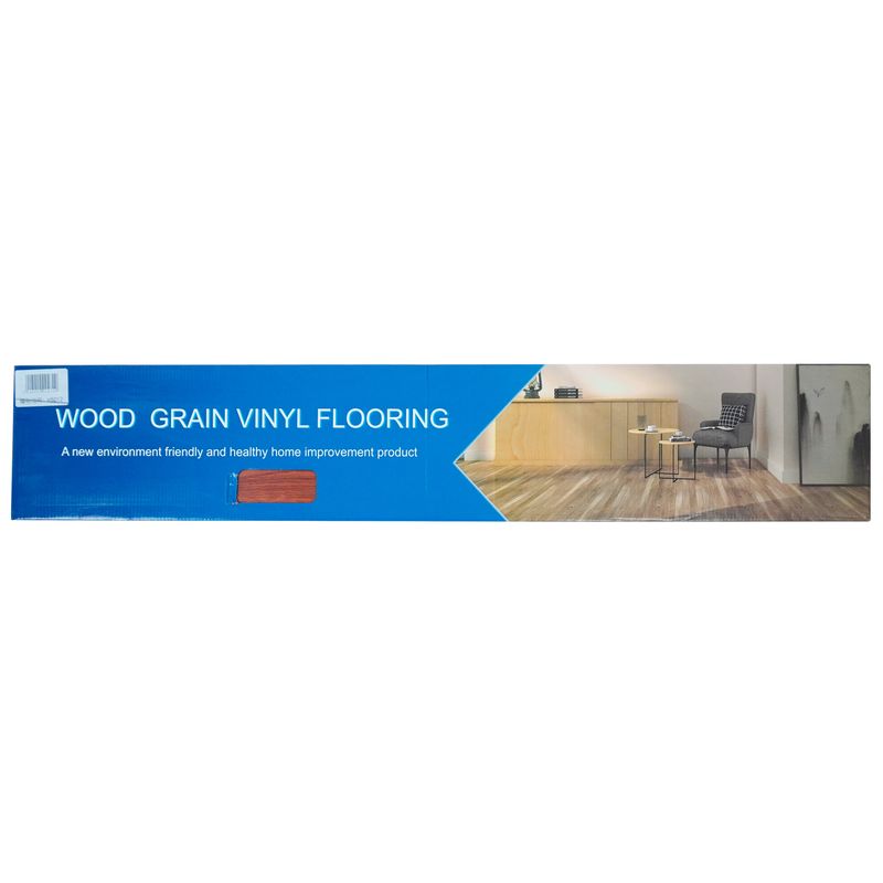 JOYTEK - Piso Vinílico Rectangular Autoadhesivo 012 Cubre 5 m2 Caja 36 Uni 91x15 cm