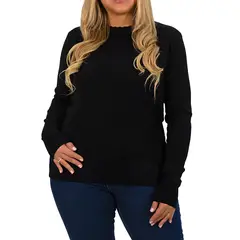 MPROPIA - Sweater mujer texturado colores corazones Extra linda