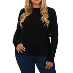 MPROPIA - Sweater mujer texturado colores corazones Extra linda