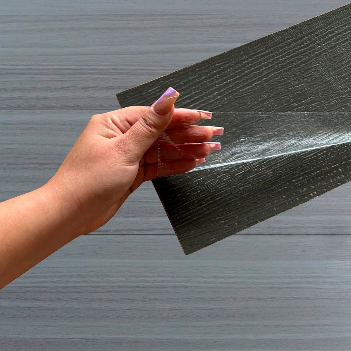 JOYTEK - Piso Vinílico Rectangular Autoadhesivo 015 Cubre 5 m2 Caja 36 Uni 91x15 cm