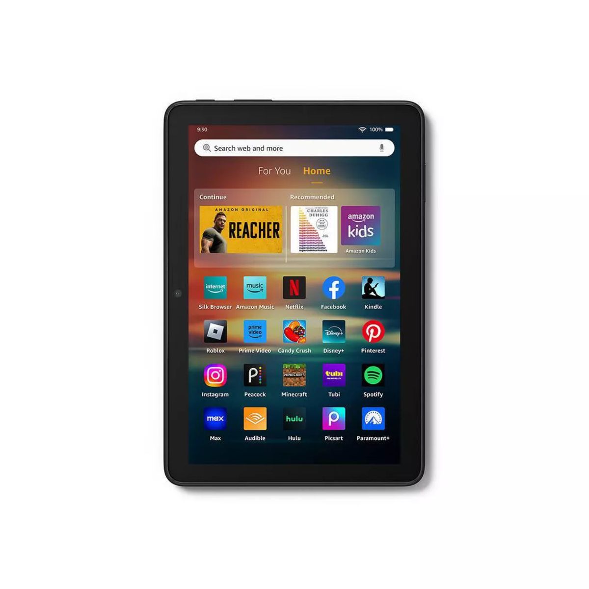 AMAZON - Tablet Amazon Fire HD 8" (Versión 2024) 32 GB Negro