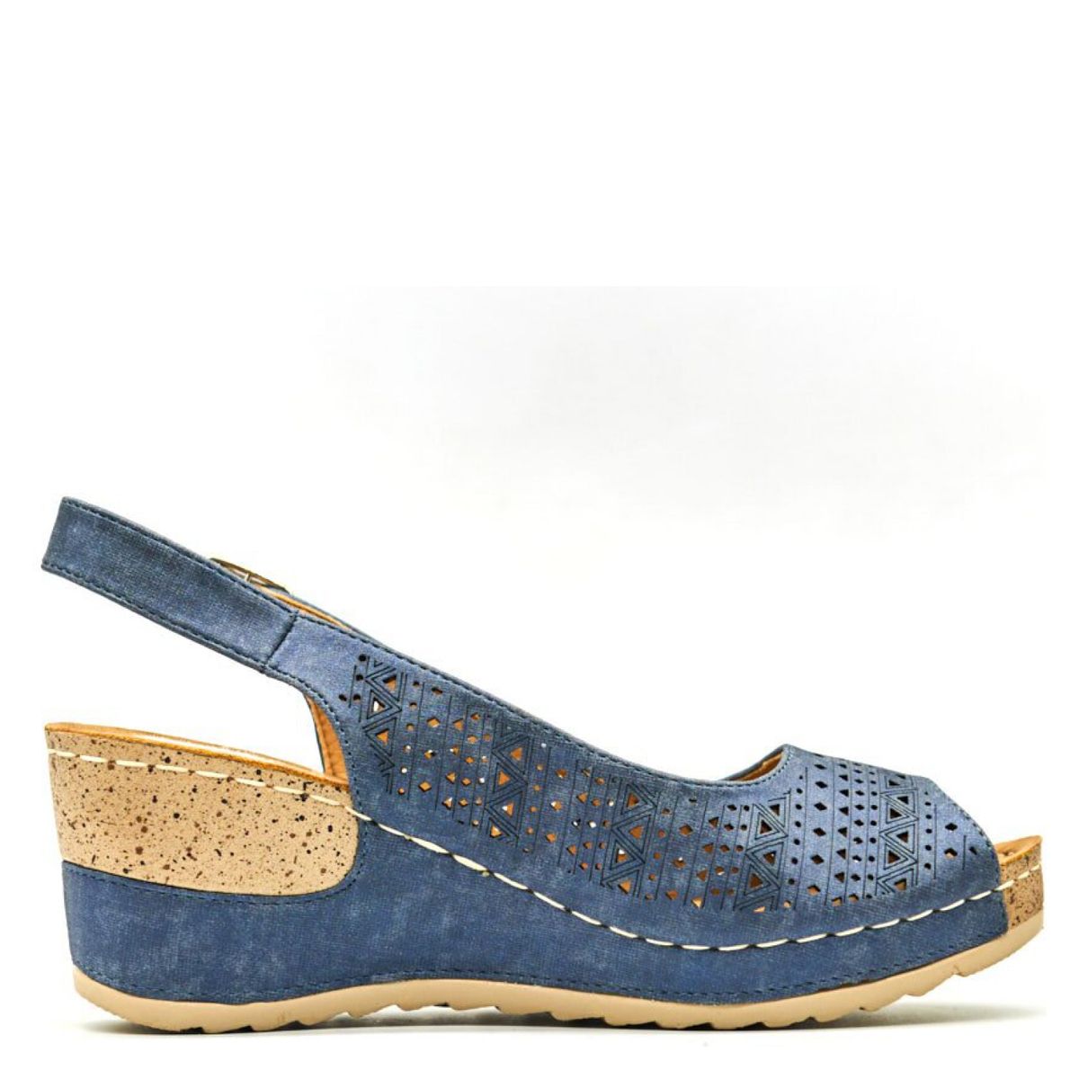 KANNA & CO - Sandalia Mujer Azul