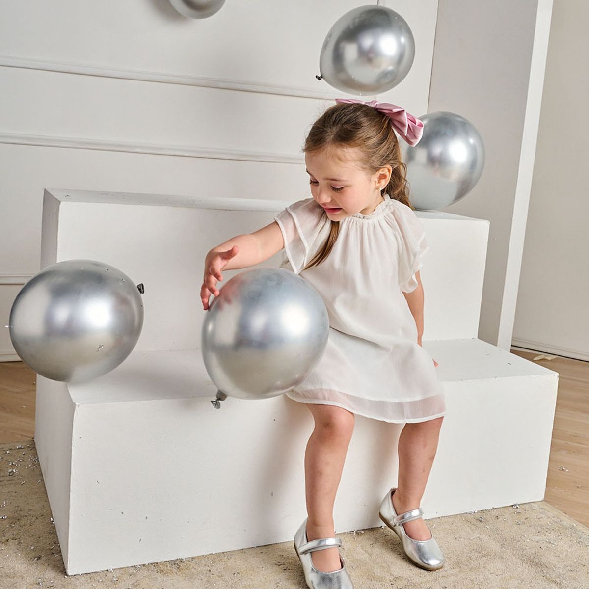 COLLOKY - Ballerina Niña Plateado 57385 Colloky