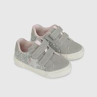 Zapatilla Niña Plateado 57468