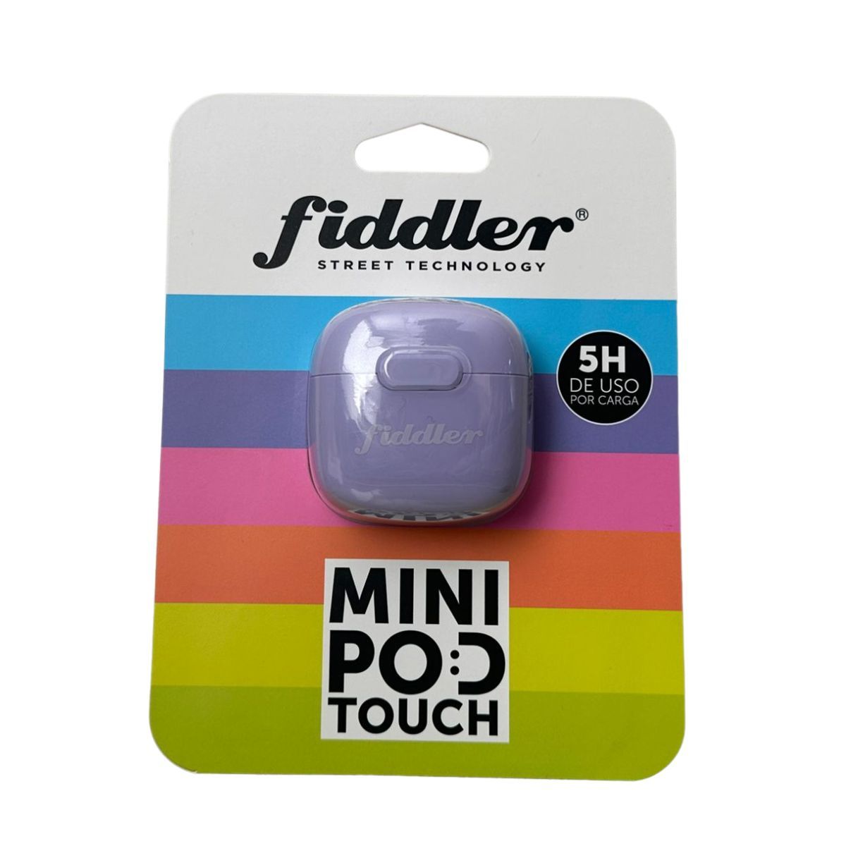 FIDDLER - Audifono Fiddler Colors Morado Mini Pod Touch Inalambrico