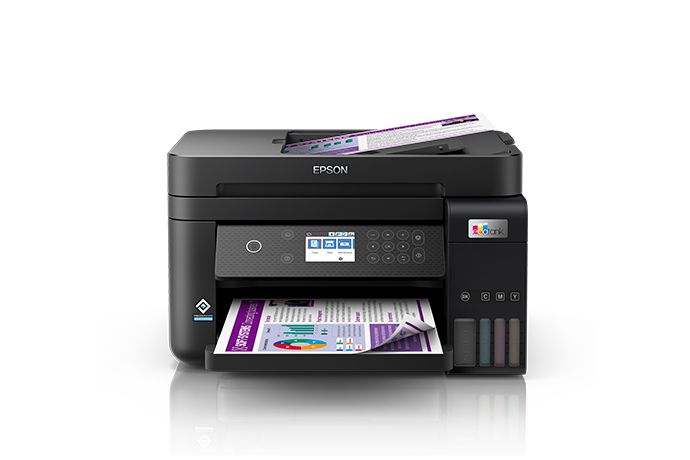Impresora A Color Multifunción Epson Ecotank L6270 Con Wifi