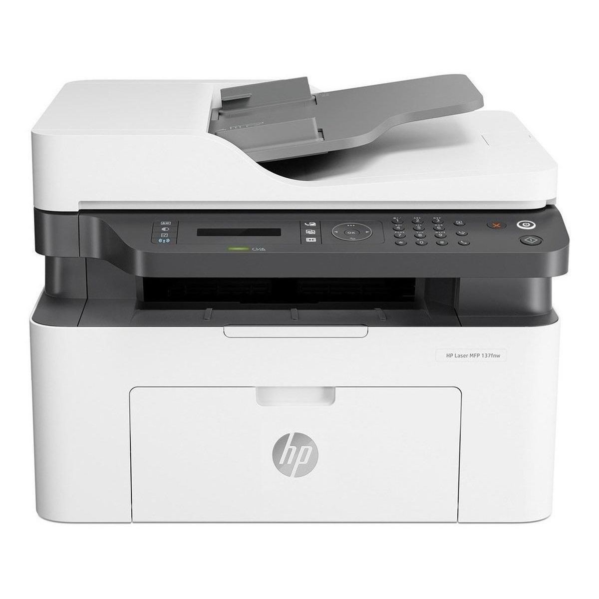 HP - Impresora Multifunción Monocromática Hp Laserjet 137fnw Wifi