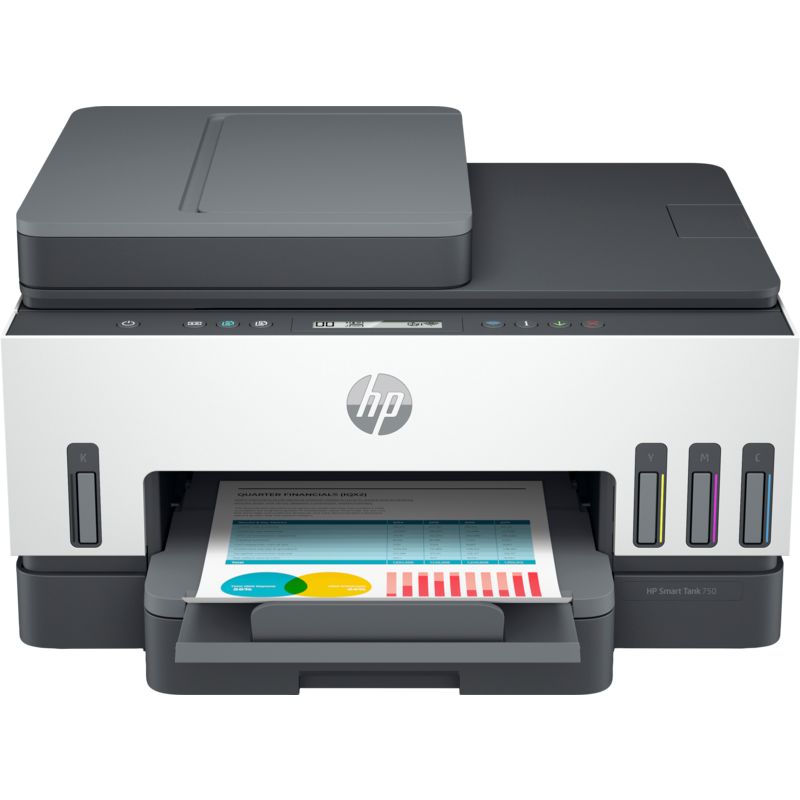 HP - Impresora Multifuncional Hp 750 Smart Tank Wifi Duplex Adf