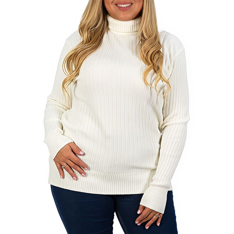 MPROPIA - Sweater mujer básico spandex colores extra linda