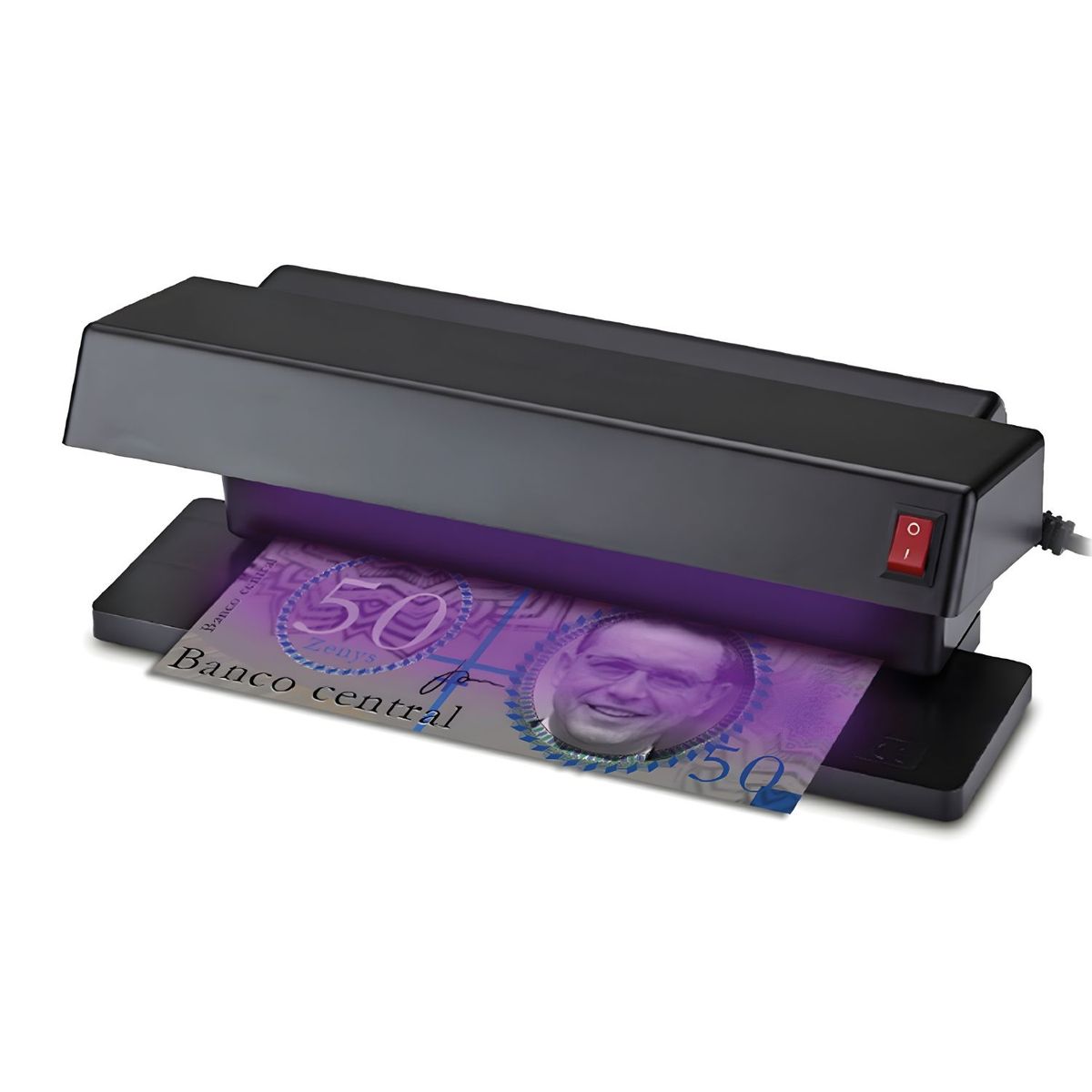 PACIFIC - Detector de Billetes Falsos UV 6W Profesional Negocios - PS