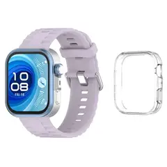 GENERICO - Correa Y Funda Silicona Smartwatch Huawei Watch Fit4 LILA