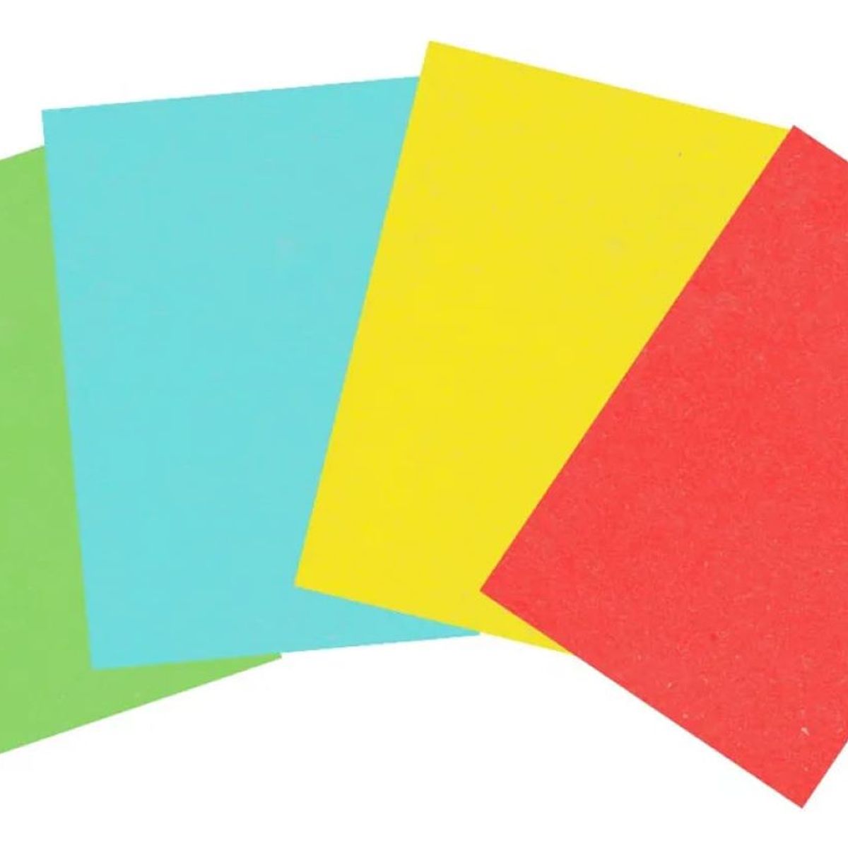 GENERICO - Block De Papel Adhesivo De Colores A4 De 4 Hojas De Colores