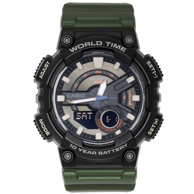 CASIO - RELOJ CASIO AEQ110W-3AV HOMBRE DEPORTIVO ANALOGO DIGITAL