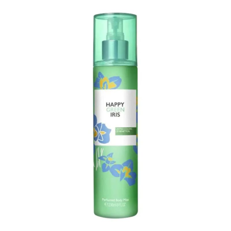 BENETTON - Happy Green Iris Body Mist 236ml Mujer Benetton