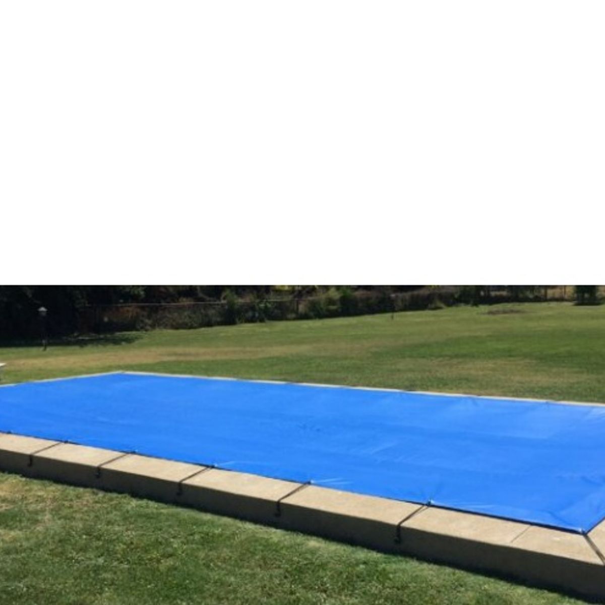 GENERICO - Carpa lona cubre piscina 8x 4 mts
